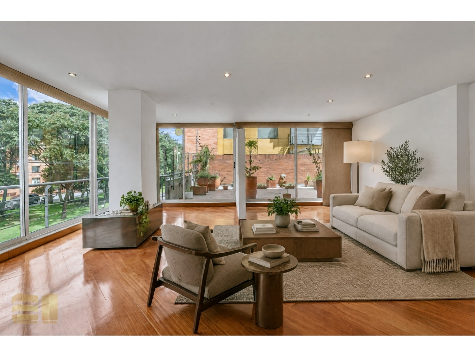 Apartamento en venta, Bogotá, Santa Paula con terraza — foto 4
