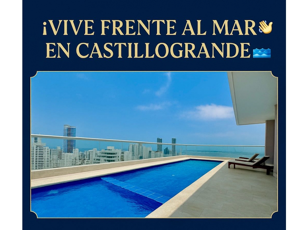 Apartamento En Venta | Castillogrande | Mar de Luna | Cartagena