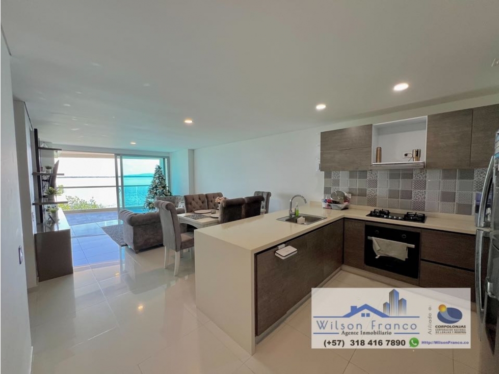 APARTAMENTO EN VENTA, cerca a PLAYA AZUL , CIELO MAR, Cartagena — foto 3