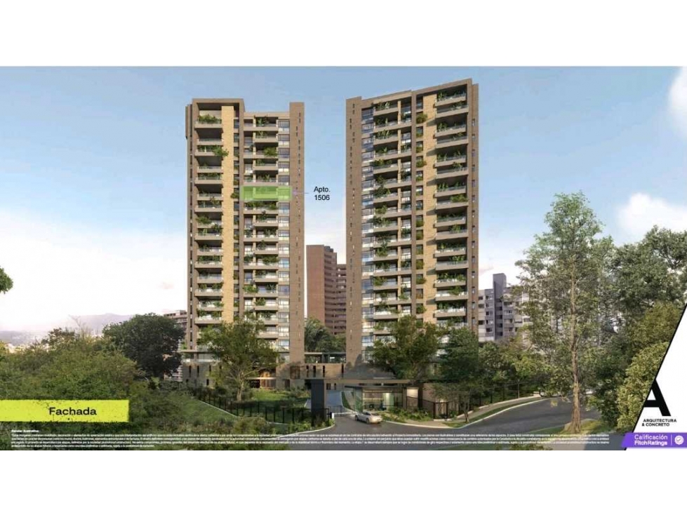 Apartamento en venta, cesion de derechos. Sector los Balsos con la 34