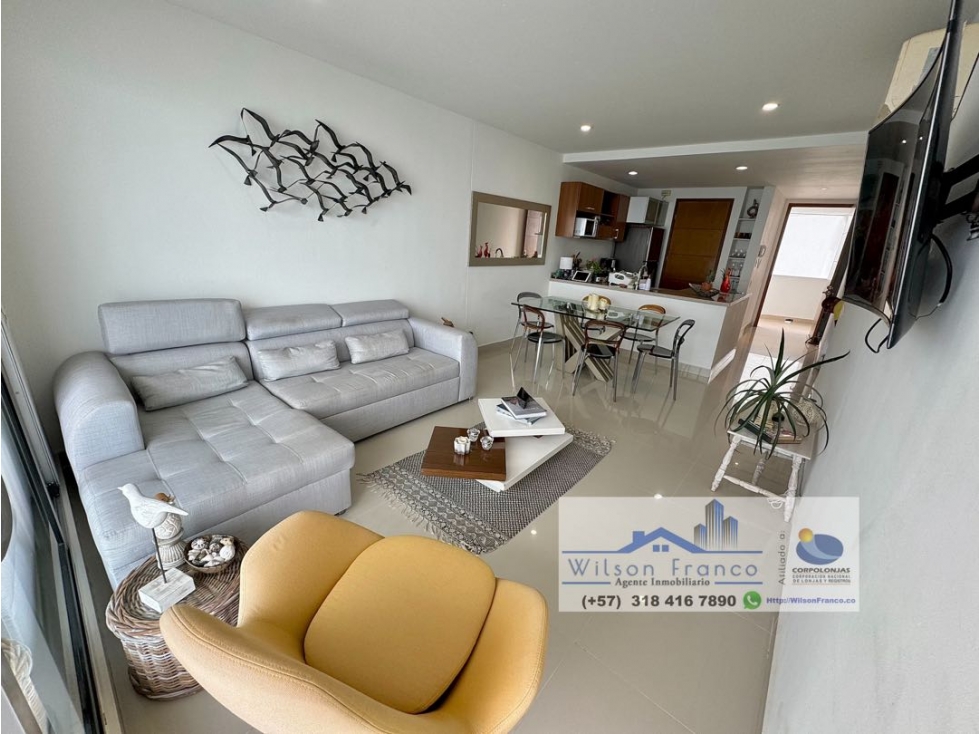 Apartamento en venta con Vista Al mar Marbella Cartagena — foto 2