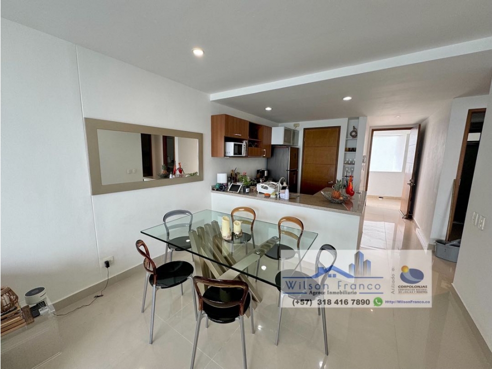 Apartamento en venta con Vista Al mar Marbella Cartagena — foto 4