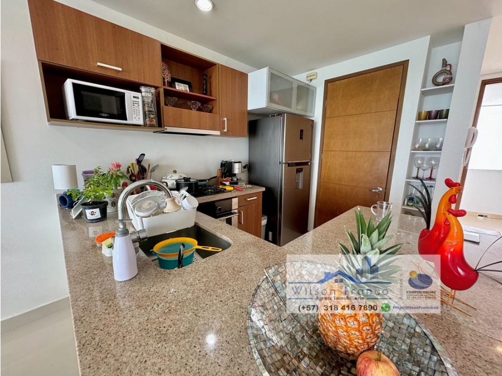 Apartamento en venta con Vista Al mar Marbella Cartagena — foto 5
