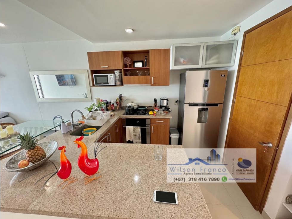 Apartamento en venta con Vista Al mar Marbella Cartagena — foto 6