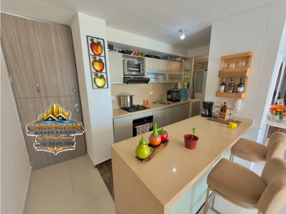 Apartamento En Venta, Condominio Fiorenti, El Recreo, Cartagena — foto 3