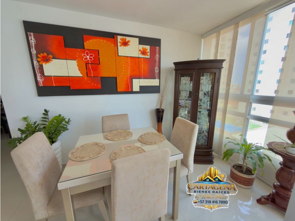 Apartamento En Venta, Condominio Fiorenti, El Recreo, Cartagena — foto 6