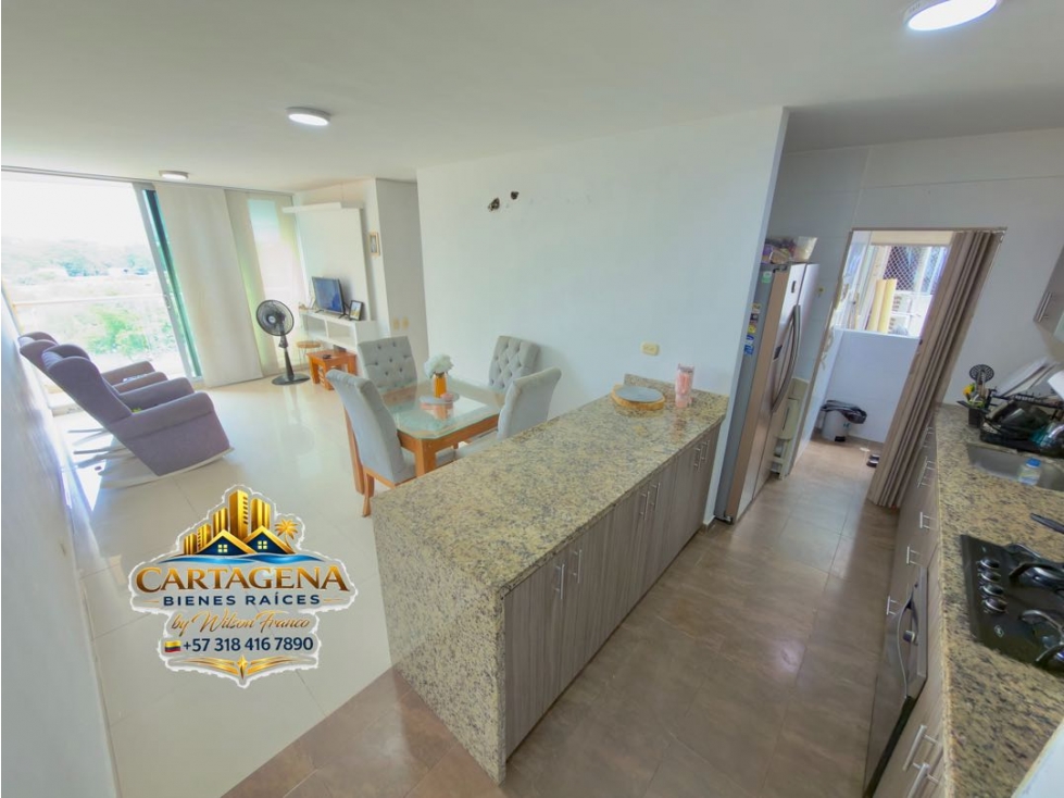 Apartamento en Venta, Conjunto Residencial Verona, Cartagena — foto 2
