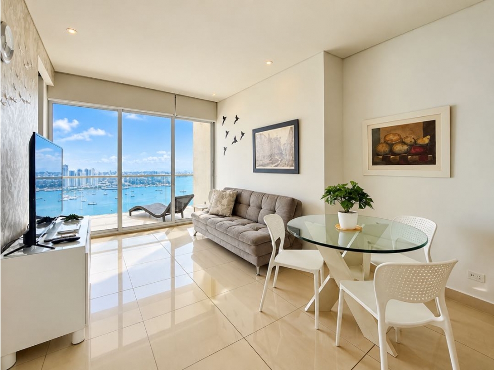 Apartamento en venta de 1 alcoba en H2 en bocagrande — foto 2