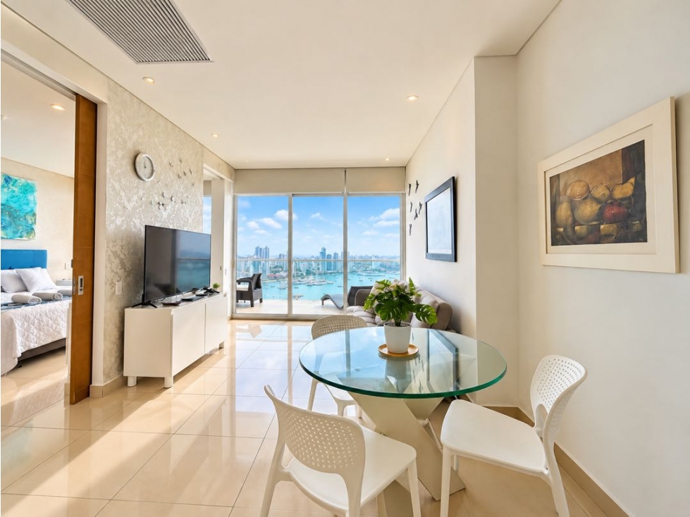 Apartamento en venta de 1 alcoba en H2 en bocagrande — foto 3
