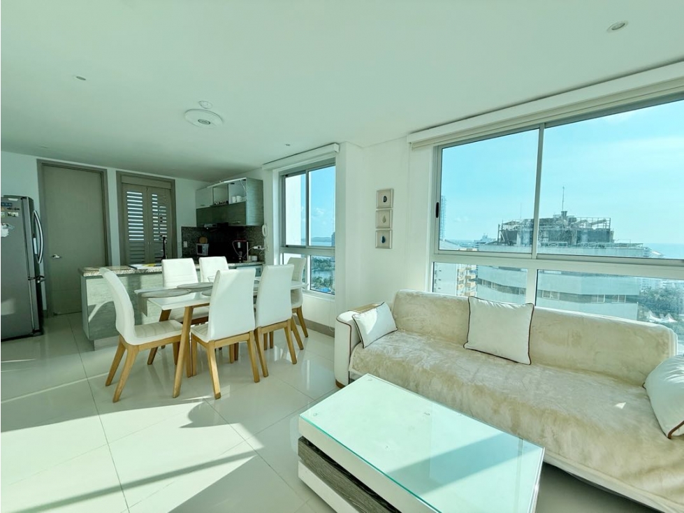 Apartamento en venta de 2 alcobas en palmetto beach en bocagrande — foto 6