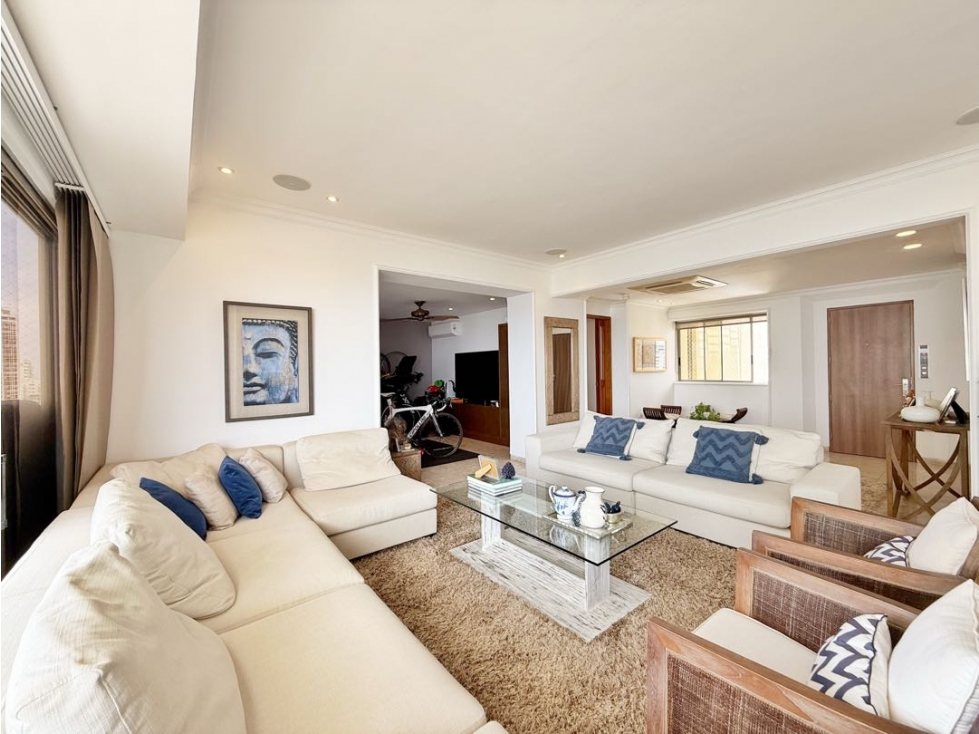 EN VENTA apartamento de 3 alcobas + estudio en MAKUIRA Bocagrande — foto 3