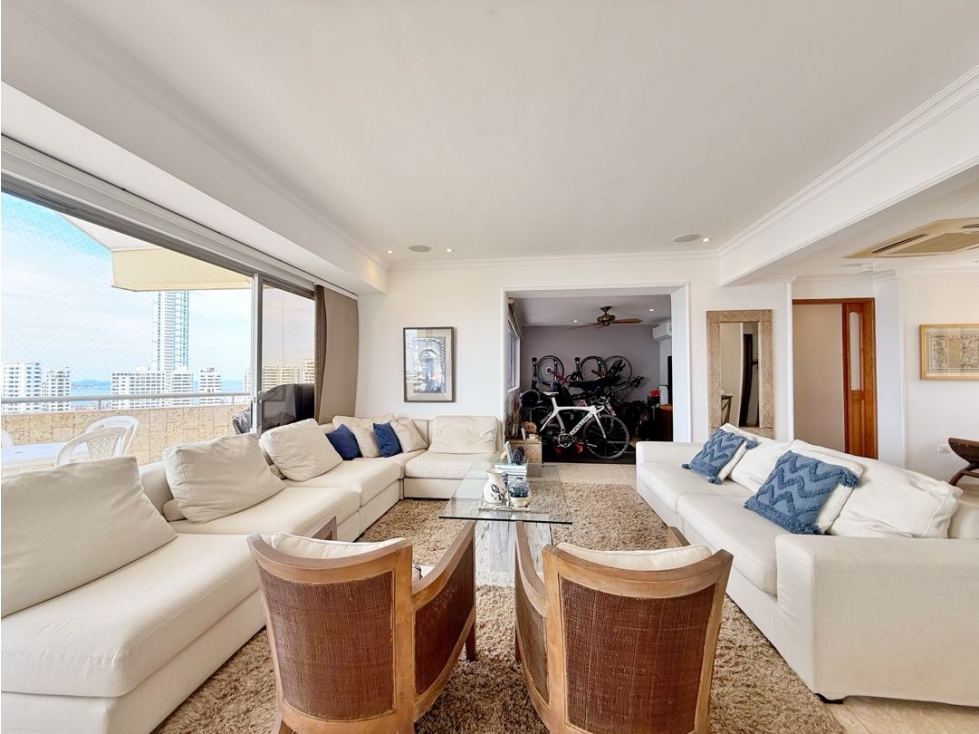 EN VENTA apartamento de 3 alcobas + estudio en MAKUIRA Bocagrande — foto 4
