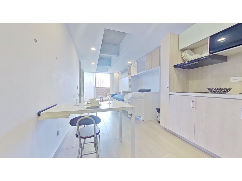 Apartamento en venta en Bogotá, Santa Fe, La Quinta 1 alcobas — foto 2