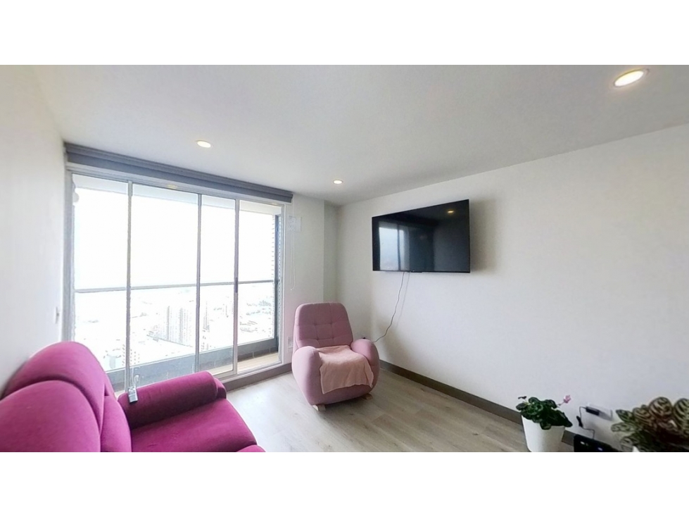 Apartamento en venta en Bogotá, Los Martires 1 alcobas