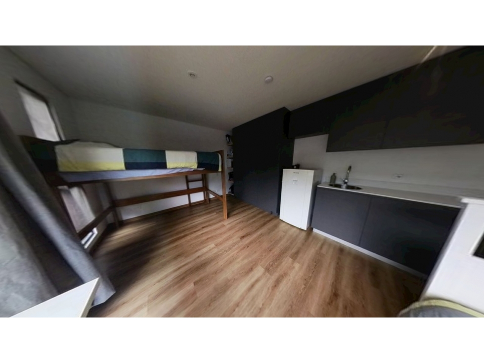 Apartamento en venta en Bogotá, Santa Fe, Edificio Teik 1 alcobas — foto 3