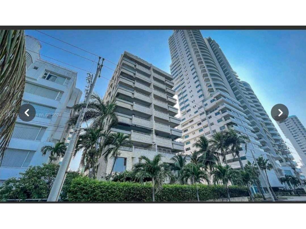 Apartamento en venta en Castillogrande Cartagena