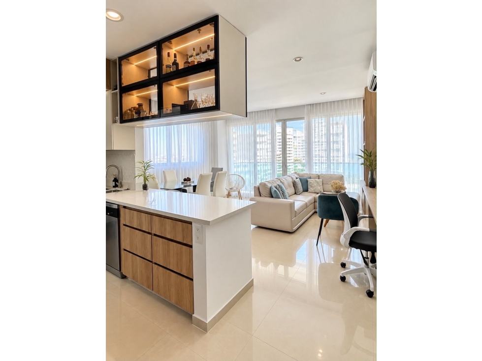 Apartamento en Venta en Castillogrande con Vista a la Bahía | 106 m² — foto 3
