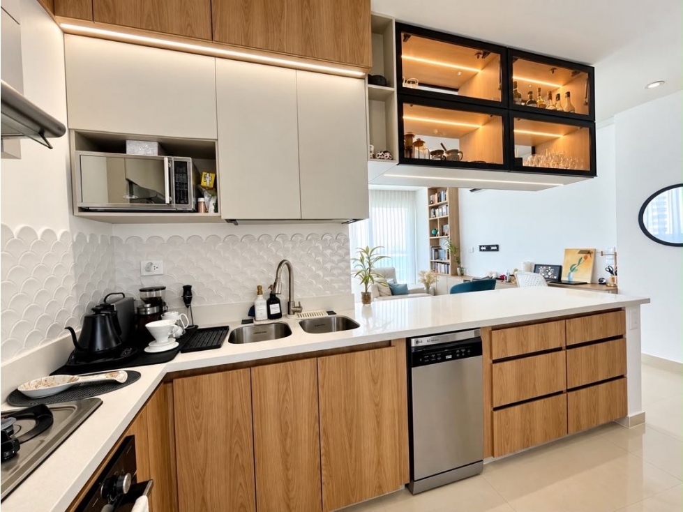 Apartamento en Venta en Castillogrande con Vista a la Bahía | 106 m² — foto 4