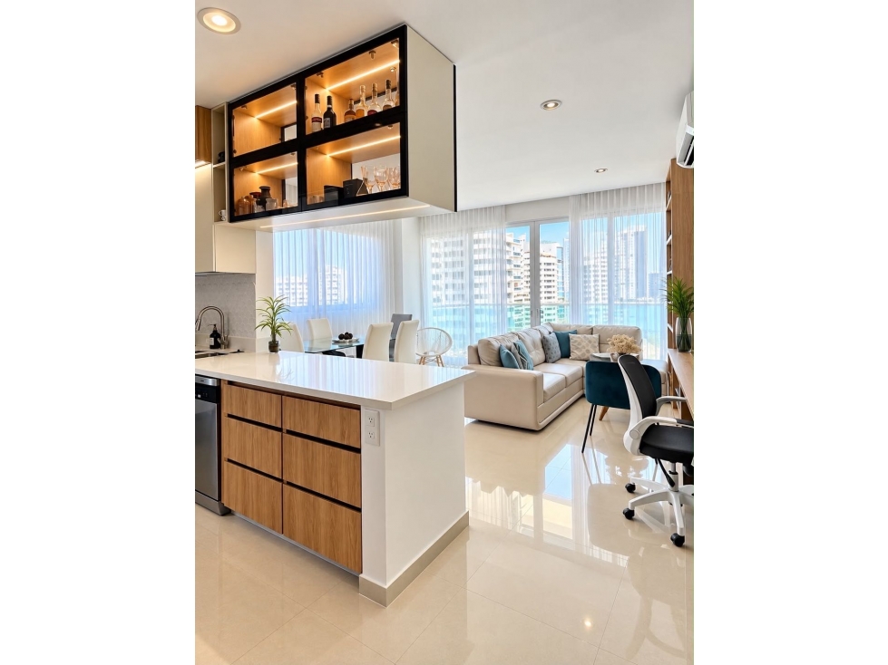Apartamento en Venta en Castillogrande con Vista a la Bahía | 106 m² — foto 5