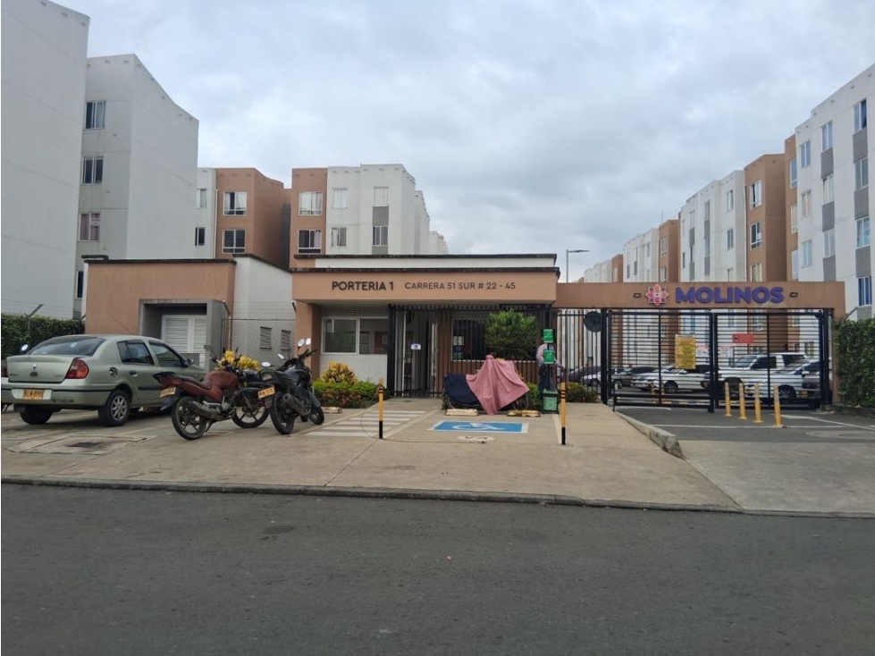APARTAMENTO EN VENTA EN CONJUNTO MOLINOS DE TERRANOVA
