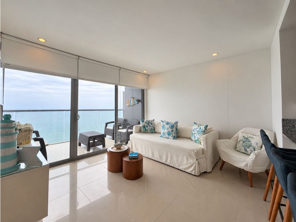 Apartamento en Venta en Edificio Morros City Bocagrande Cartagena - 1