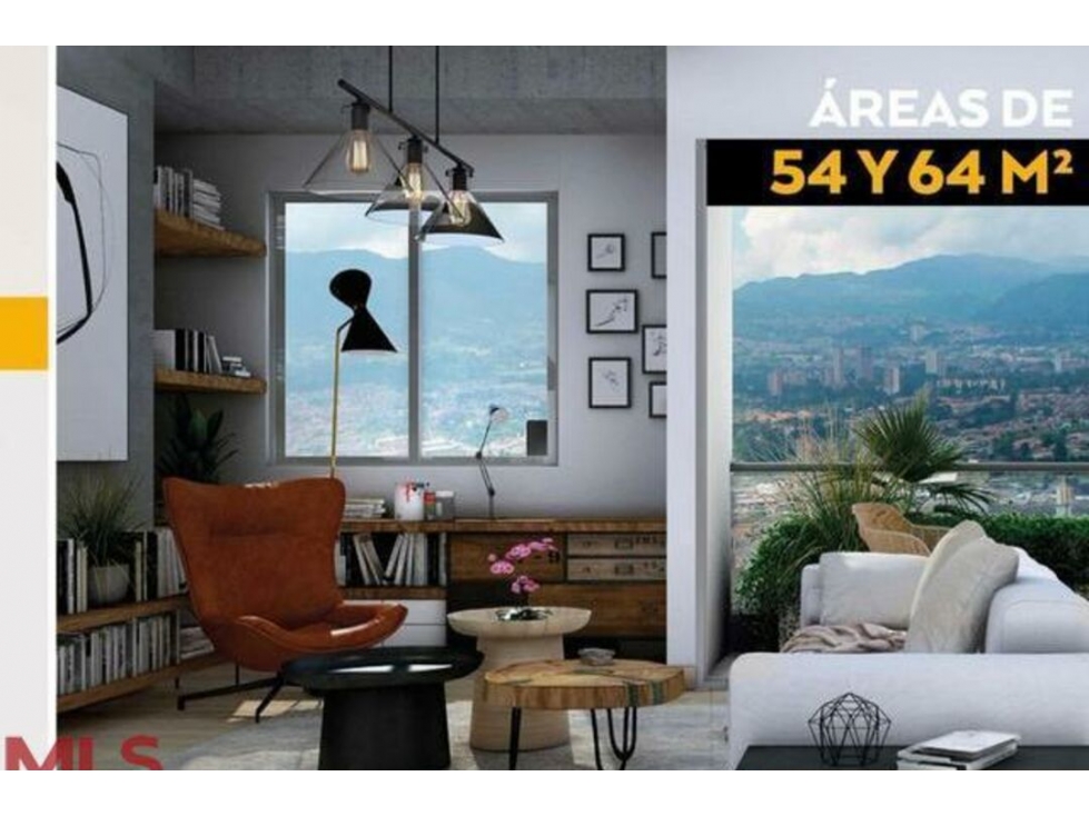 Apartamento en venta en El Trapiche, Sabaneta