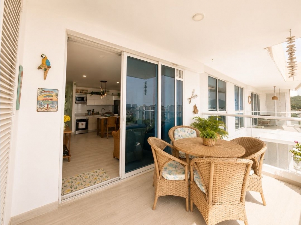 Vendo apartamento en Santa Marta Bello Horizonte con vista al mar — foto 2