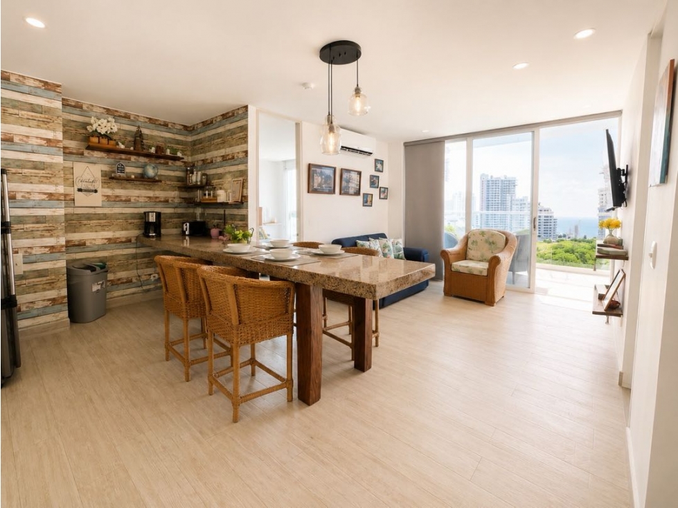 Vendo apartamento en Santa Marta Bello Horizonte con vista al mar — foto 5