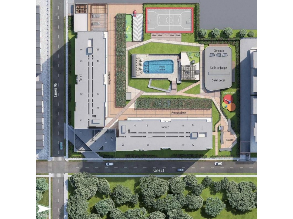 APARTAMENTO EN VENTA EN VALLE DEL LILI PISO 8 MIP cw9411621 — foto 5