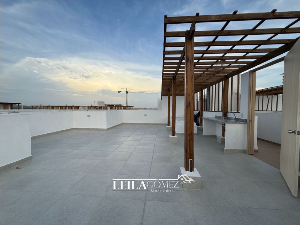 Apartamento En Venta con terraza privada Serena Del Mar Cerca al Hospi