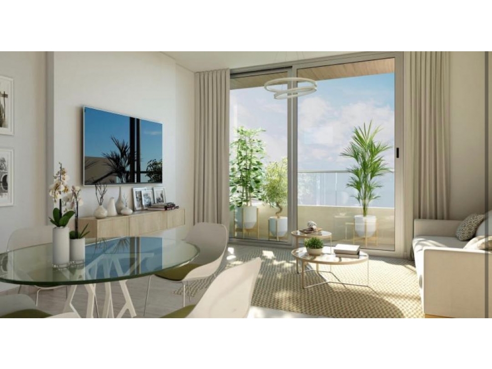 VENTA DE APARTAMENTO 53.41m2 HATO PINTADO PH BALCONY 1 RC