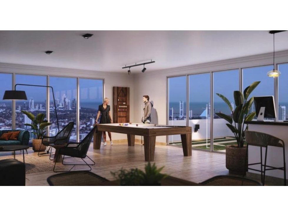 VENTA DE APARTAMENTO 53.41m2 HATO PINTADO PH BALCONY 1 RC — foto 5