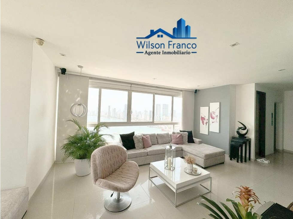 Apartamento en Venta, Vista A La Bahía, Barrio Manga, Cartagena — foto 4