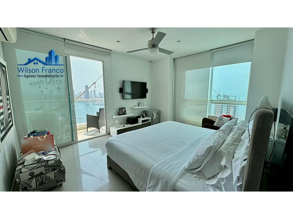 Apartamento en Venta, Vista A La Bahía, Barrio Manga, Cartagena — foto 6