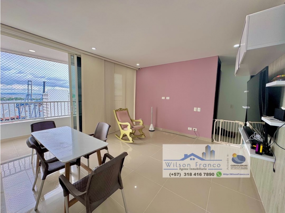 Apartamento En Venta | Manga | Vista Bahía | Cartagena — foto 4
