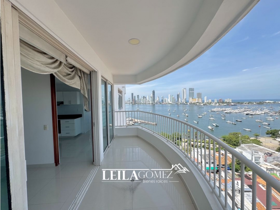 Apartamento en Venta Manga Vista a la Bahía Cartagena