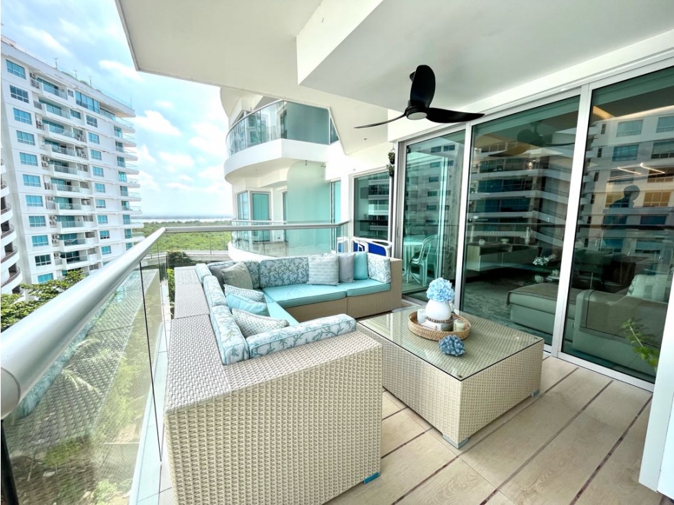 APARTAMENTO EN VENTA MURANO BEACH HOUSE BOQUILLA CARTAGENA — foto 3