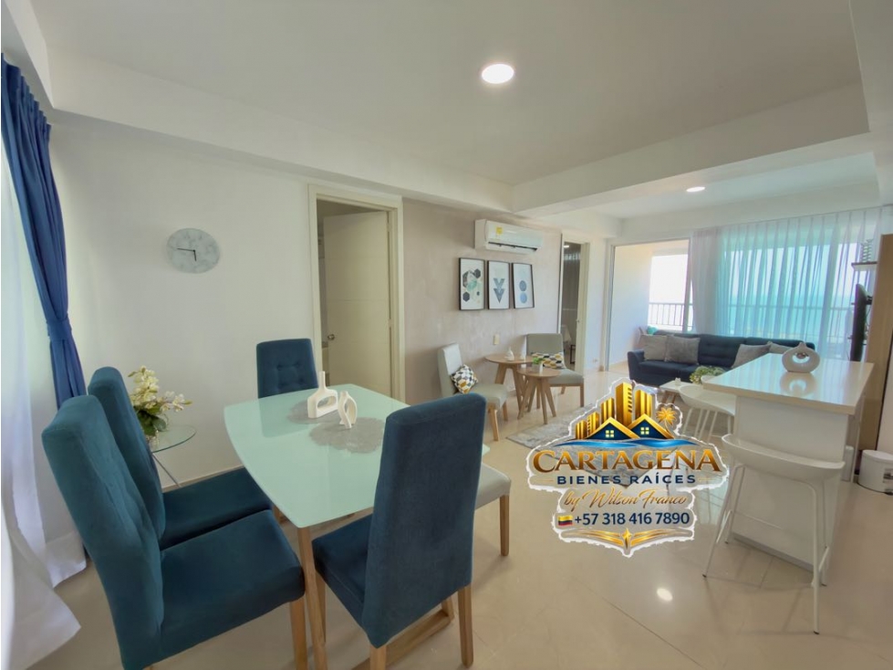 Apartamento En Venta, Palmetto, Bocagrande, Cartagena — foto 2