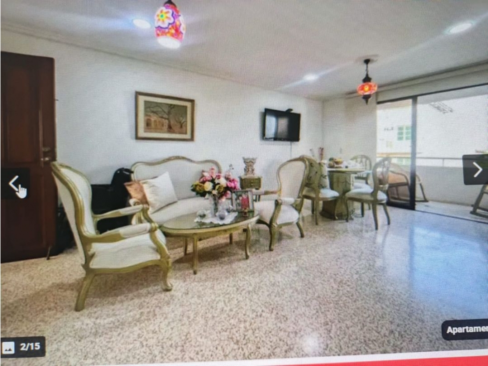 APARTAMENTO EN VENTA PIE DE LA POPA CARTAGENA — foto 2