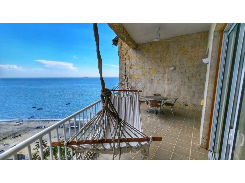 Apartamento en venta primera línea de playa irotama del mar - 005