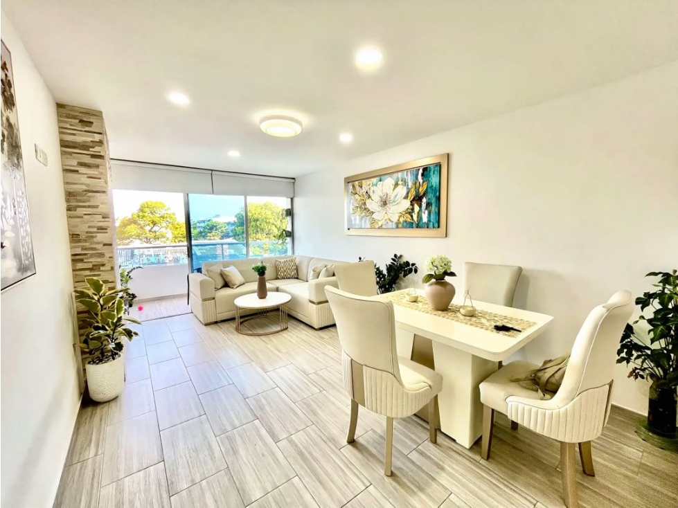 APARTAMENTO EN VENTA REMODELADO EN MANGA CARTAGENA