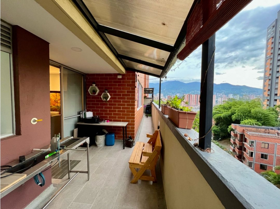 APARTAMENTO EN VENTA, SABANETA ASDESILLAS 80m2- TERRAZA 35m2 — foto 6