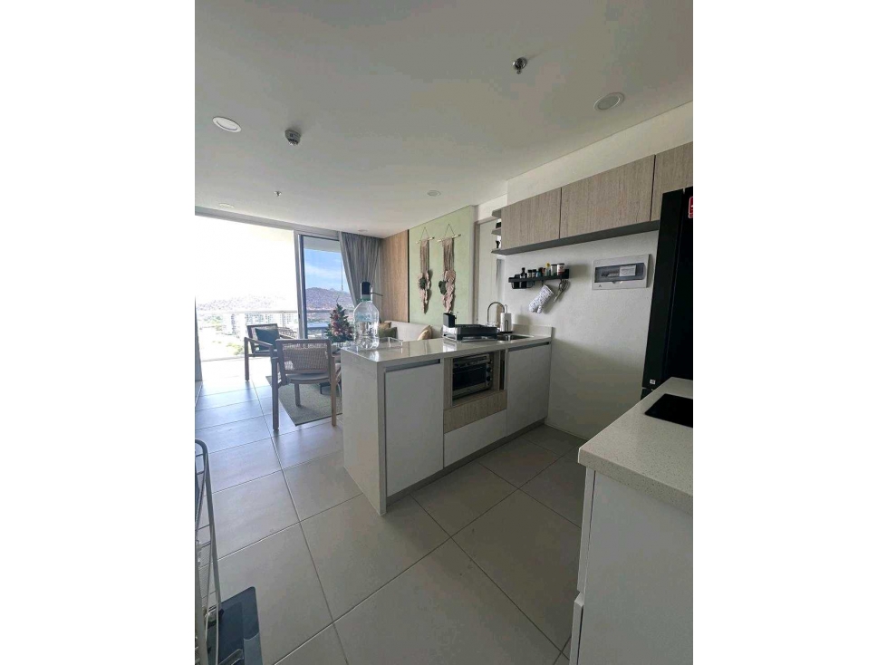 APARTAMENTO EN VENTA SANTA MARTA LA MEJOR VISTA AL MAR Y TERRAZA — foto 4