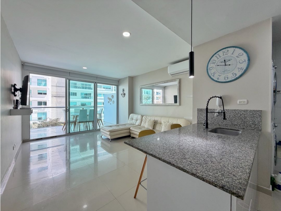Apartamento en venta UNA habitacion MORROS ULTRA en La Boquilla — foto 3