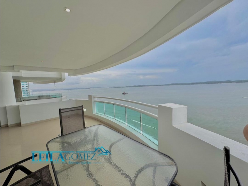 Apartamento en venta Frente al mar Castillogrande Cartagena