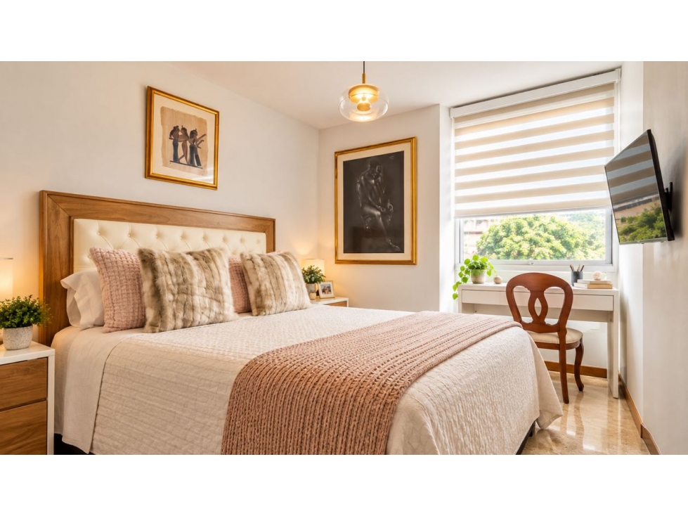 Apartamento en Venta, Vista Definida a Naturaleza, San Lucas, Poblado — foto 5