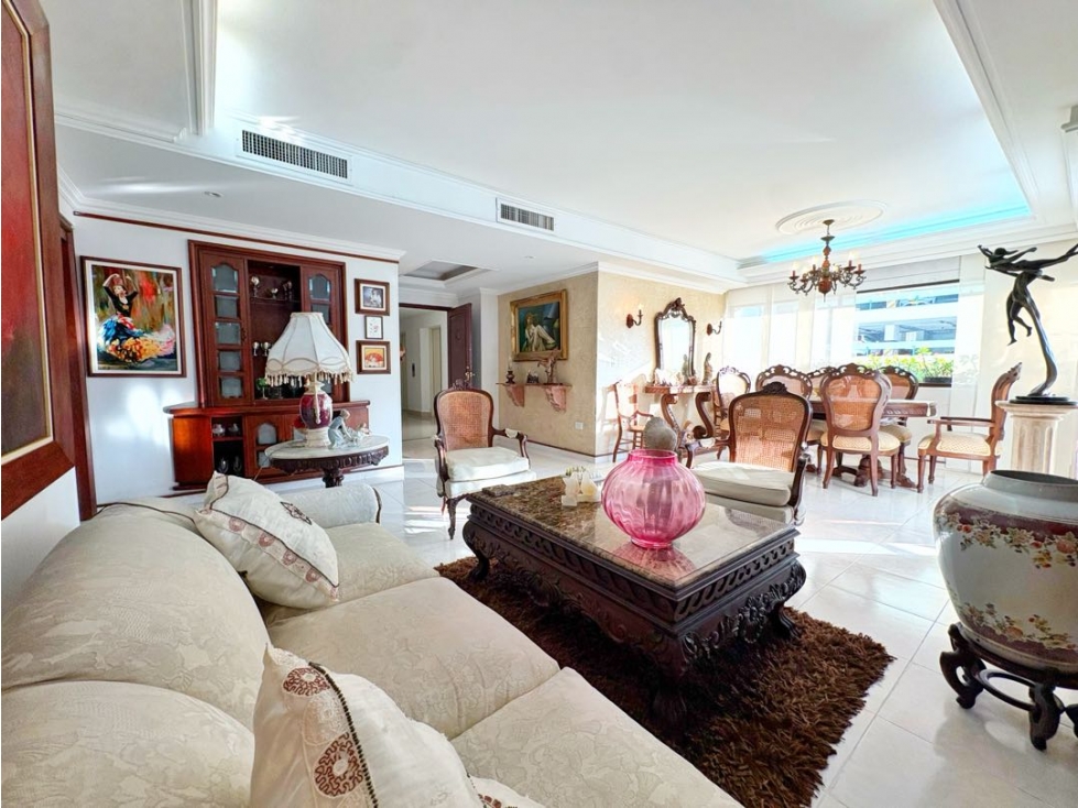 Apartamento en venta-Bocagrande 163 m2 3 alcobas