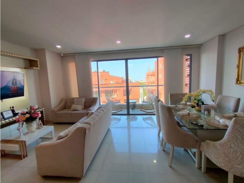 APARTAMENTO EN VILLA SANTOS. 125MTS. 3 ALCOBAS