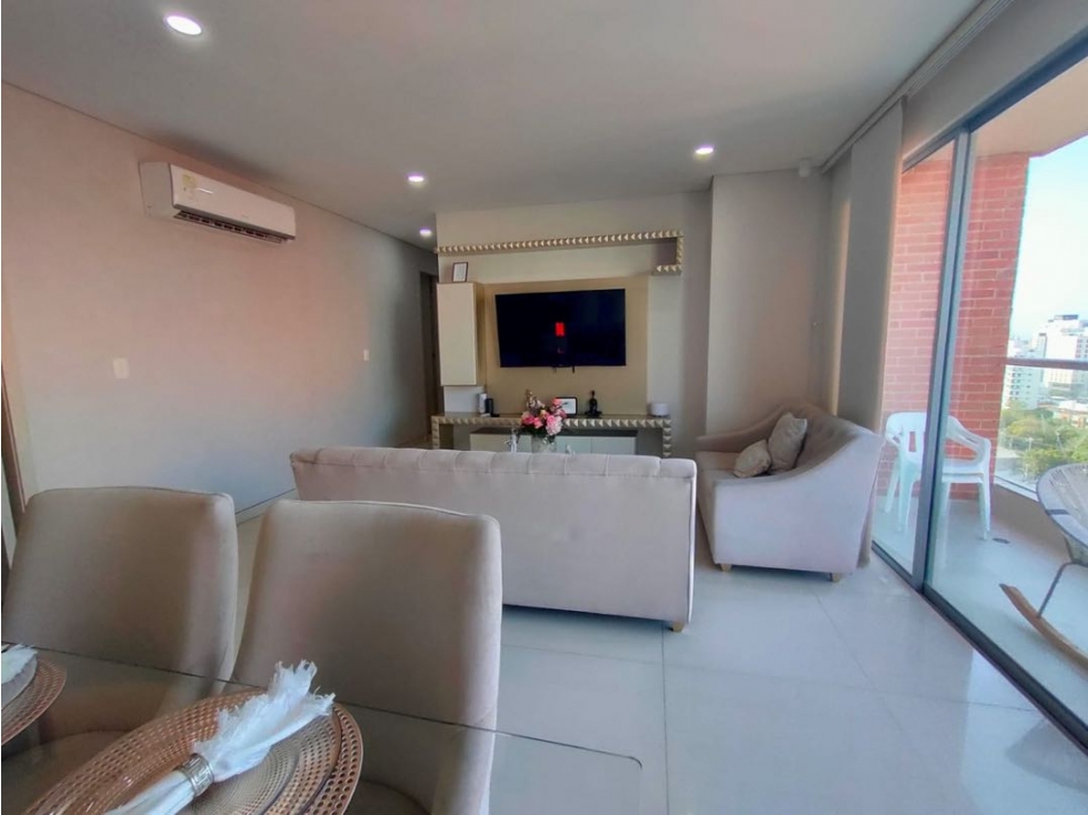 APARTAMENTO EN VILLA SANTOS. 125MTS. 3 ALCOBAS — foto 3
