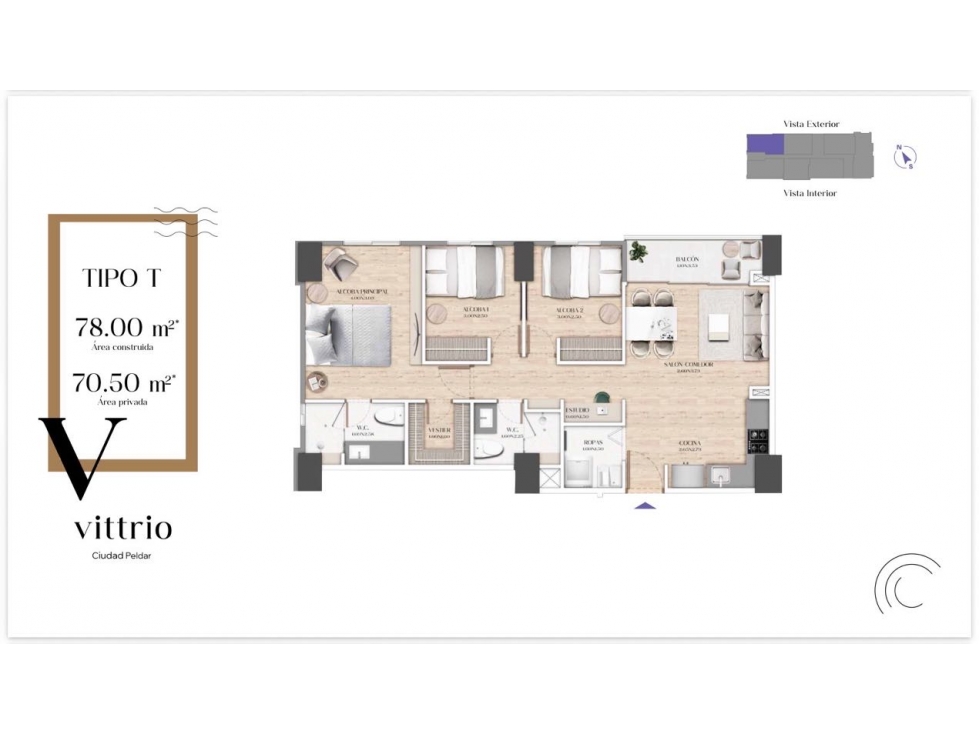 Apartamento en VITTRIO Piso 22 Una gran oportunidad de inversión — foto 3